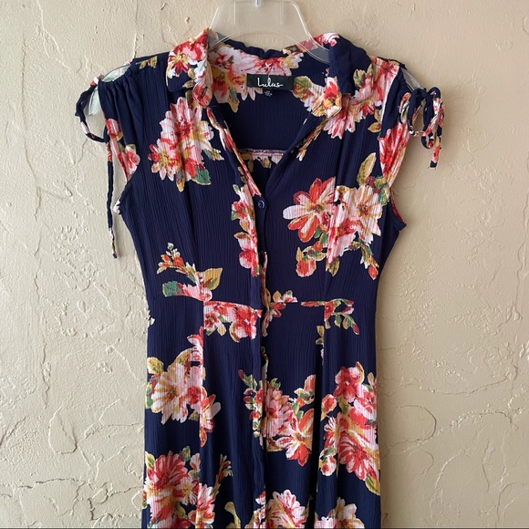 Lulus “I’m Worth It” Floral Midi Dress - Picture 4 of 10